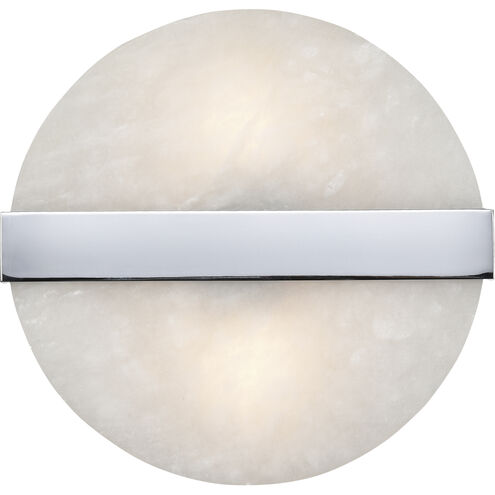 Stonewall 2 Light 10 inch Natural with Chrome ADA Sconce Wall Light