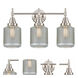Caden 3 Light 24 inch Satin Nickel Bath Vanity Light Wall Light