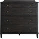 Glenwood Cerused Brown and Agros White Stone with Brushed Antique Brass Chest