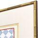 Cena Italiana Blue and Green and Red and Yellow Framed Art