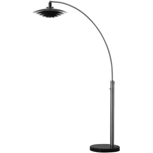 Rancho Mirage 87 inch 100.00 watt Satin Nickel Arc Floor Lamp Portable Light