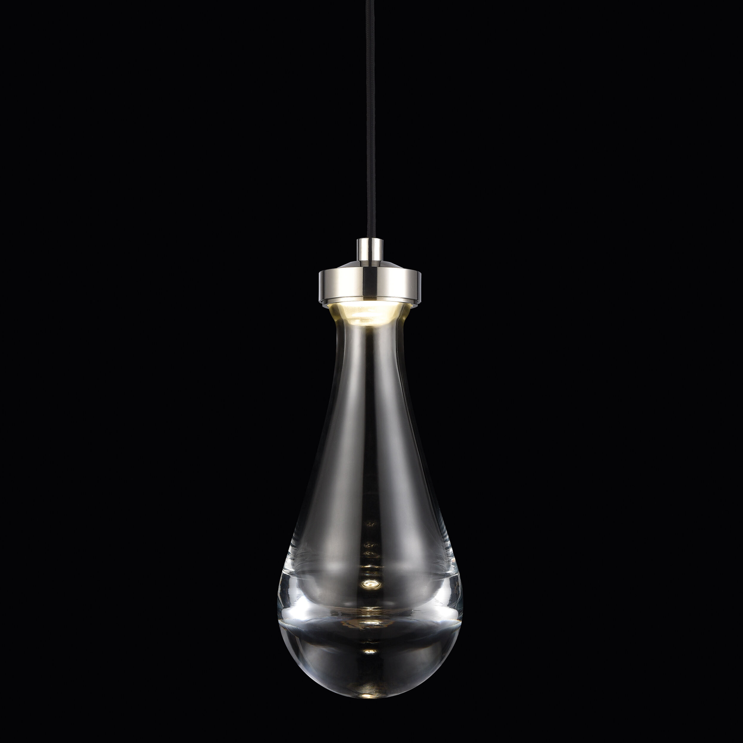 Vaso 1 Light 5.13 inch Polished Nickel Mini Pendant Ceiling Light