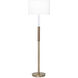 Sage 62 inch 150.00 watt Brass Floor Lamp Portable Light