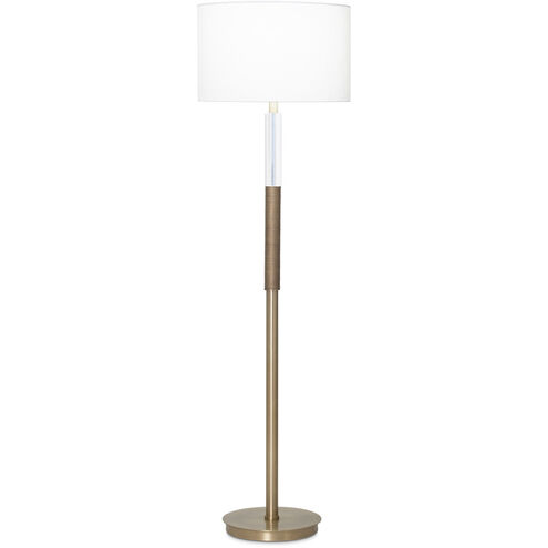 Sage 62 inch 150.00 watt Brass Floor Lamp Portable Light