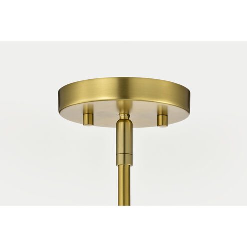Gianna 30 inch Vintage Brass Chandelier Ceiling Light