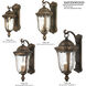 Havenwood 1 Light 19 inch Tavira Bronze And Alder Silver Outdoor Wall Mount, Great Outdoors 