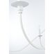Rohan 6 Light 60 inch White Chandelier Ceiling Light