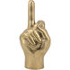 The Finger Antique Brass Decorative Object