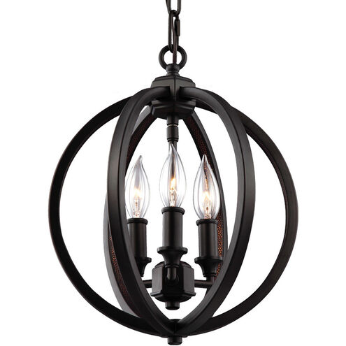 Sean Lavin Corinne 3 Light 11.25 inch Oil Rubbed Bronze Pendant Ceiling Light