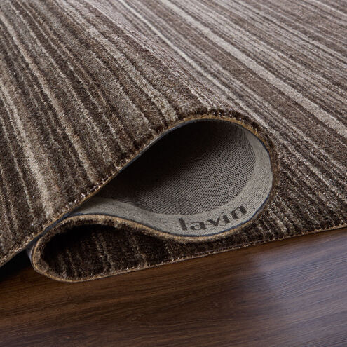 Riya 114 X 79 inch Dark Grey Rug in 6 x 9