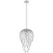Gabriella 5 Light 15 inch Brushed Nickel Pendant Ceiling Light