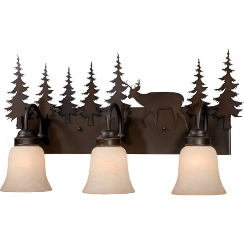 Bryce LED 24.75 inch Burnished Bronze Bathroom Light Wall Light