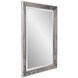 Mason 42 X 30 inch Slate and Silver Wall Mirror