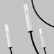 Greenwich 9 Light 32 inch Midnight Black Chandelier Ceiling Light