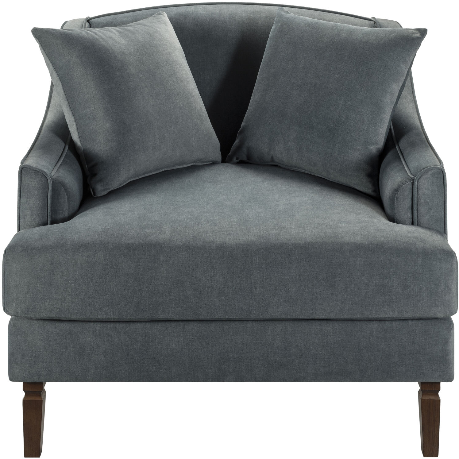 Maywood Teal / Dark Brown Accent Chairs