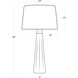Beretta 30 inch 150.00 watt Natural Table Lamp Portable Light