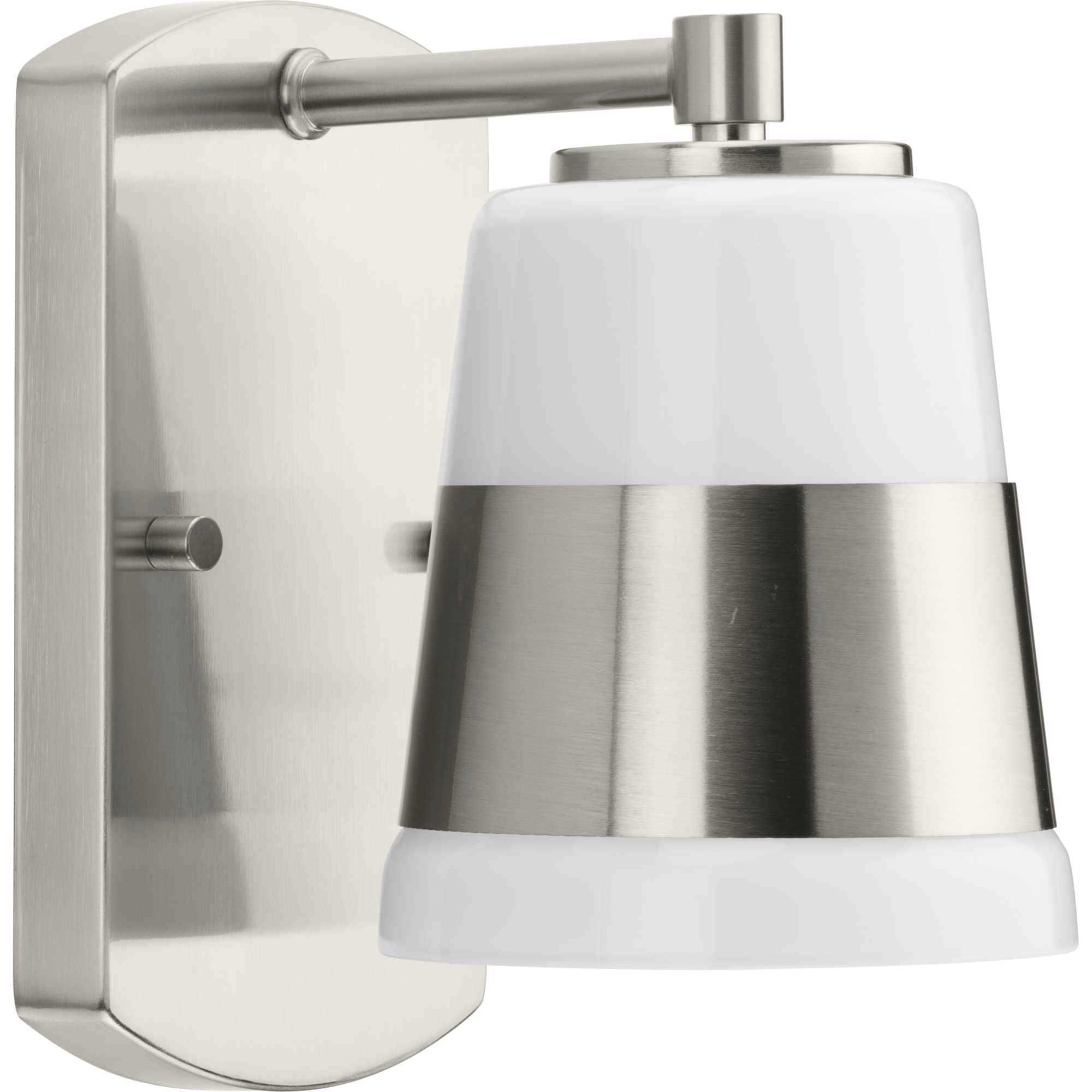 Haven 1 Light 4.75 inch Brushed Nickel Bath Light Wall Light