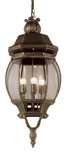 Parsons 4 Light 11 inch White Outdoor Hanging Lantern