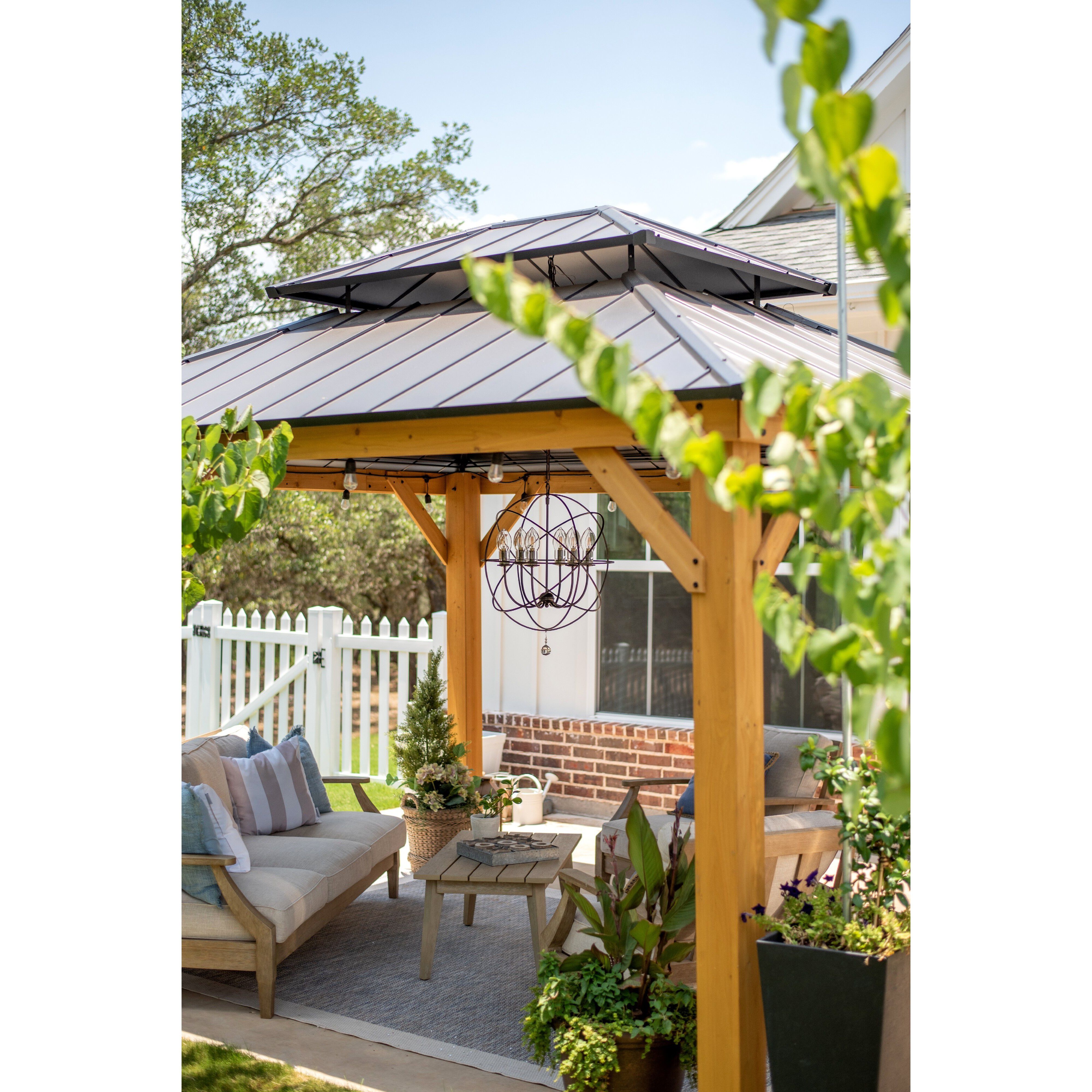 Solaris 3 Light 12 inch English Bronze Pendant Ceiling Light