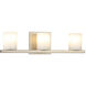 Lindy 3 Light 18 inch Champagne Gold Wall Sconce Wall Light