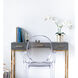 Stripe White Faux Orchid