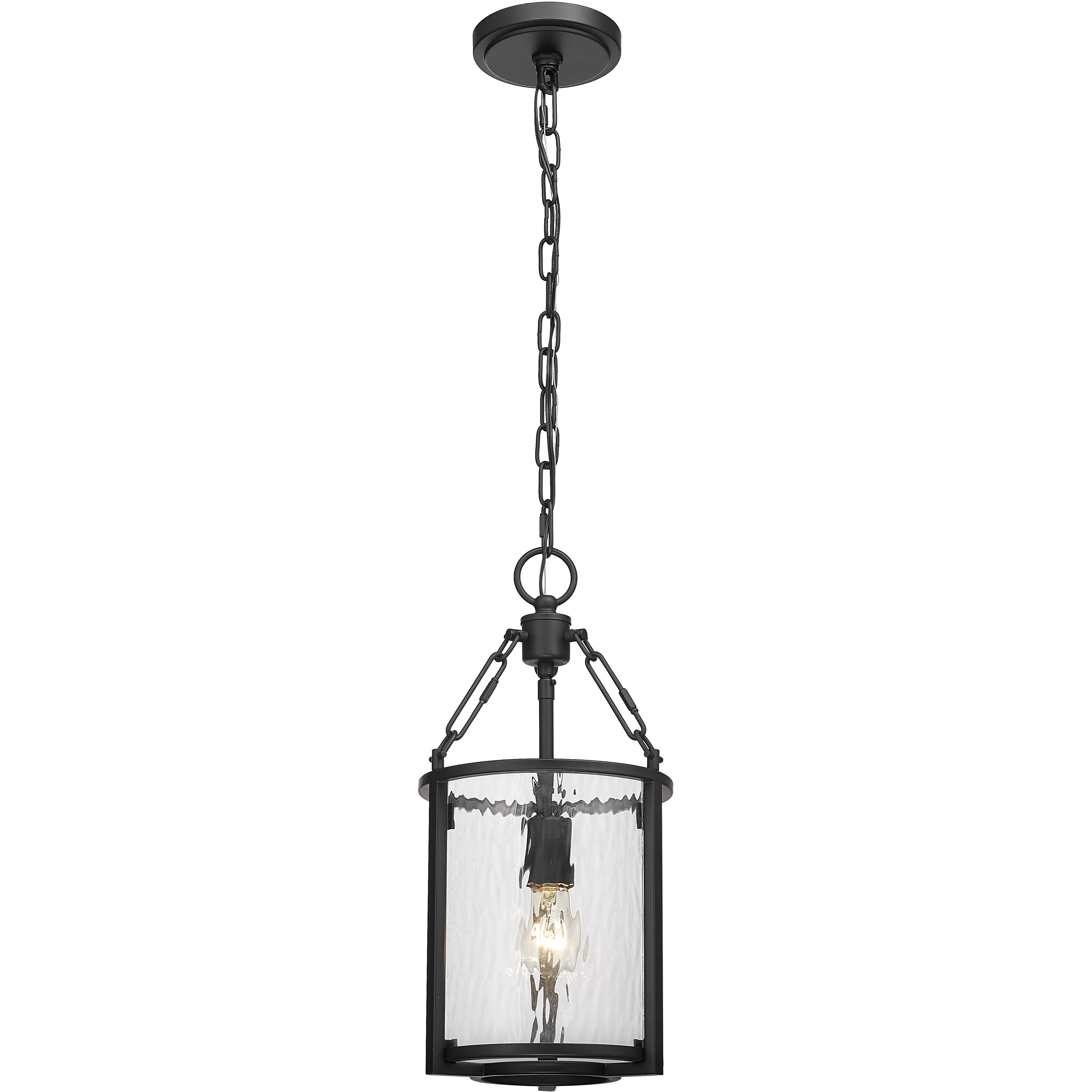 Barrington 1 Light 8.25 inch Matte Black Pendant Ceiling Light