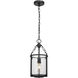 Barrington 1 Light 8.25 inch Matte Black Pendant Ceiling Light