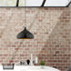 Allison 1 Light 14 inch Shiny Black Mini Pendant Ceiling Light
