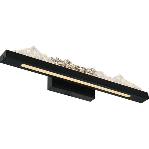 Himalayas LED 26 inch Black Vanity Light Wall Light