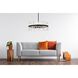 Serephina 16 Light 32 inch Black Chandelier Ceiling Light 
