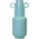 Ares 20 X 10 inch Vase in Gloss Robin's Egg Blue