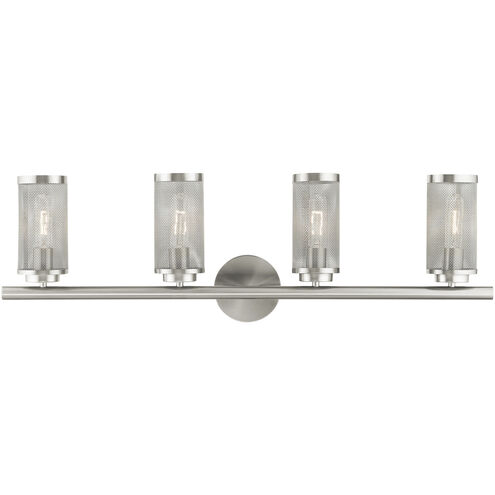 Industro 4 Light 35.50 inch Bathroom Vanity Light