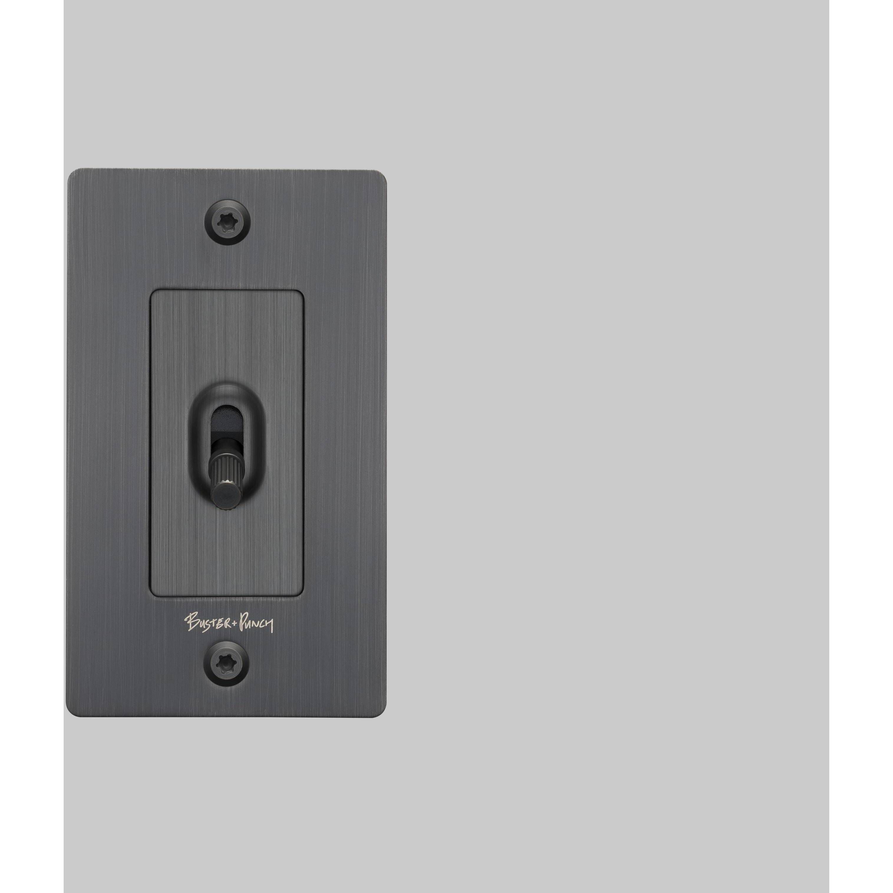 1G Toggle 120-277 Smoked Bronze Light Switch