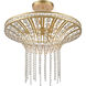 Fantania 6 Light 24 inch Champagne Gold Chandelier Ceiling Light