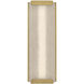 Zayde LED 22.25 inch Heritage Brass Outdoor Wall Mount