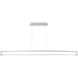 Lune Linear Pendant Ceiling Light, dweLED