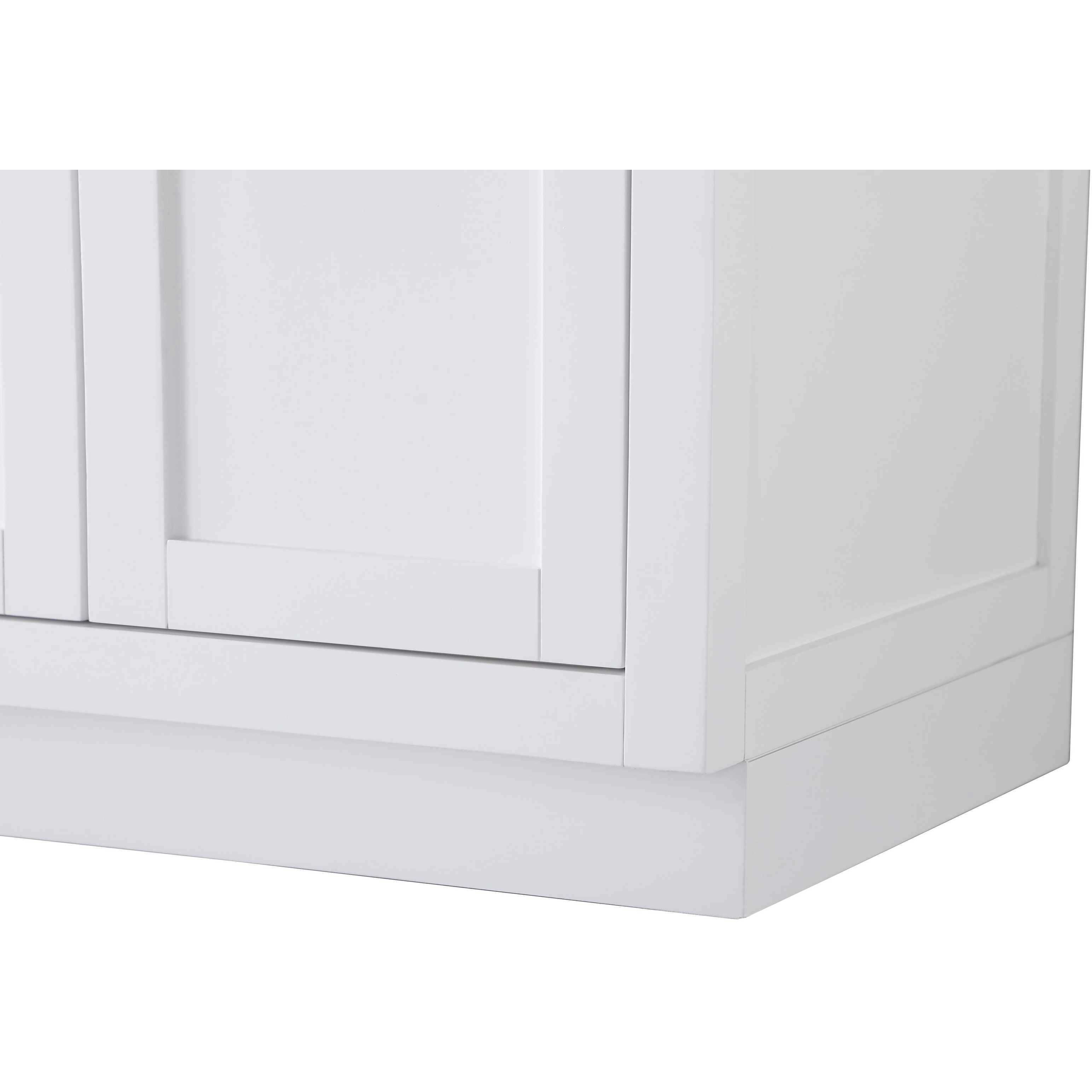 Alden 72 X 35 inch White Bathroom Vanity Cabinet