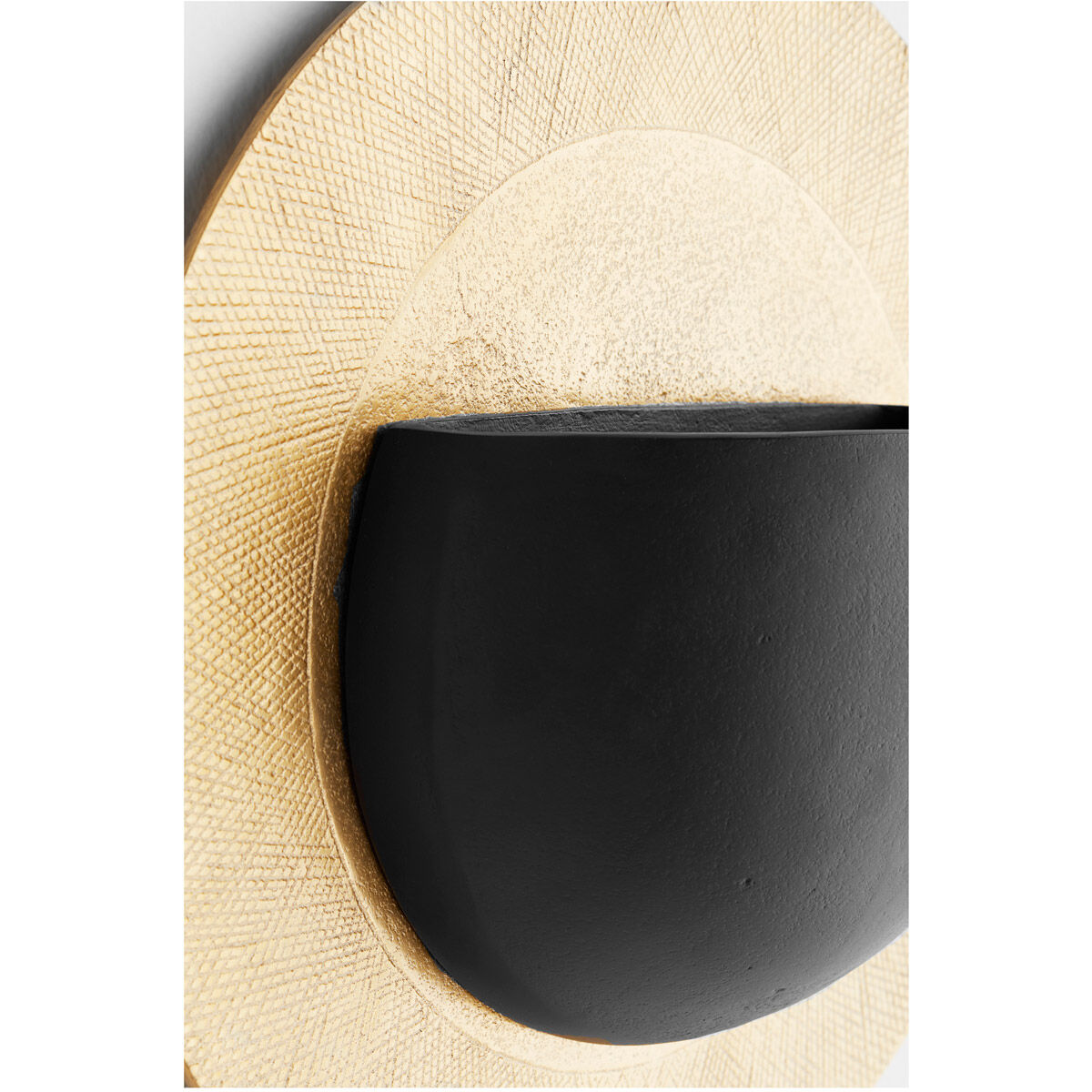 Implosion Gold and Black Wall Decor