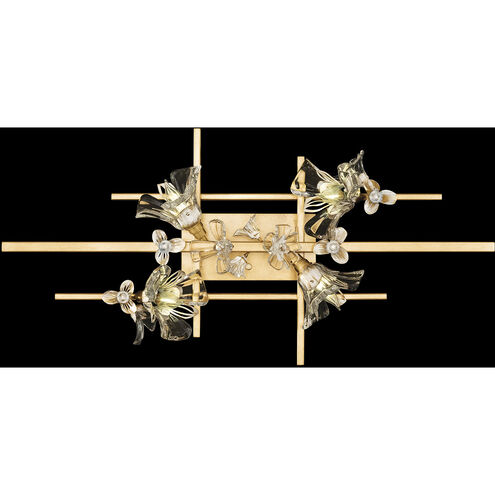 Azu LED 35 inch Gold Flush Mount Ceiling Light