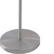Tiara 51 inch 5 watt Brushed Nickel Floor Lamp Portable Light