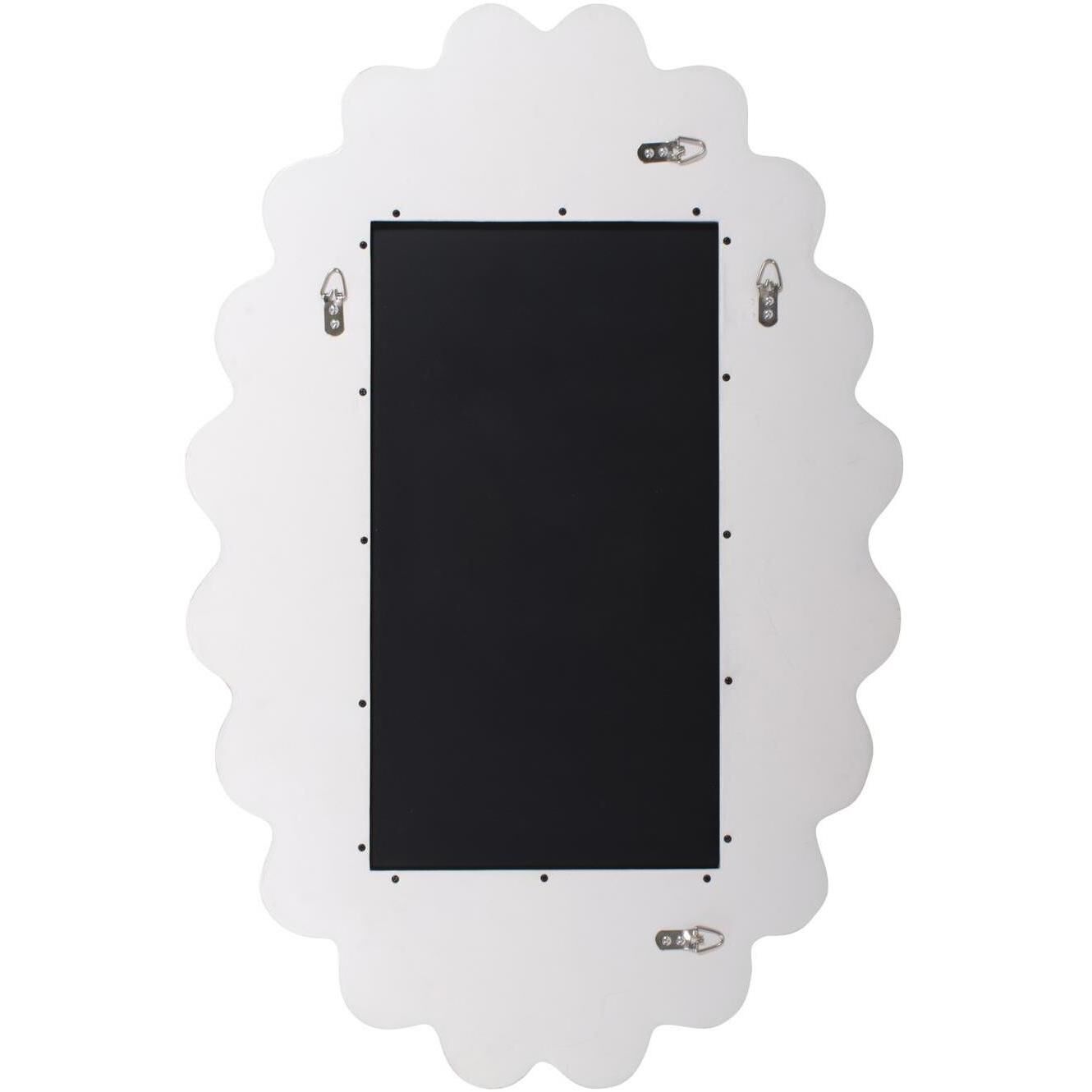 Cloud 36 X 24 inch White Mirror