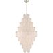Serena 19 Light 24.8 inch Satin Nickel Chandelier Ceiling Light