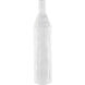 Carter 19.75 X 4.25 inch Vase in White with Black
