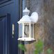 Auburn Textured White Outdoor Motion Sensor