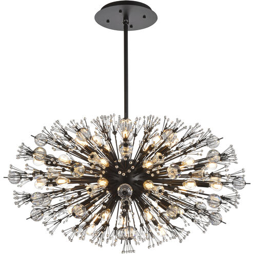 Vera 38 Light 23 inch Black Pendant Ceiling Light