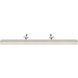 Chapman & Myers Frame Makers 100 watt 30 inch Polished Nickel Picture Light Wall Light