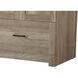 Soma 66 X 34 inch Natural Oak Bathroom Vanity Cabinet