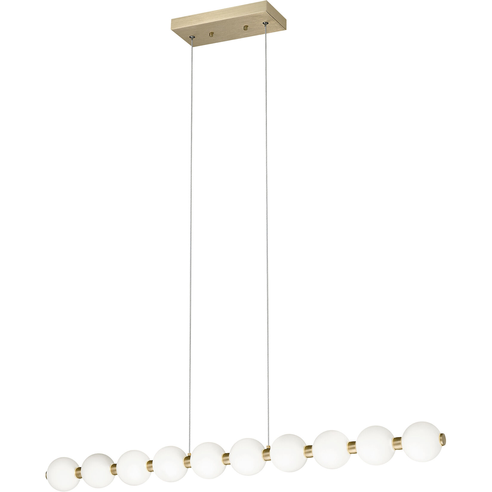 Oni LED 3.13 inch Oxidized Gold Chandelier Ceiling Light