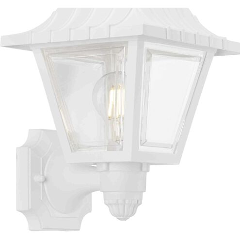 Mansard 1 Light 13 inch White Outdoor Wall Lantern