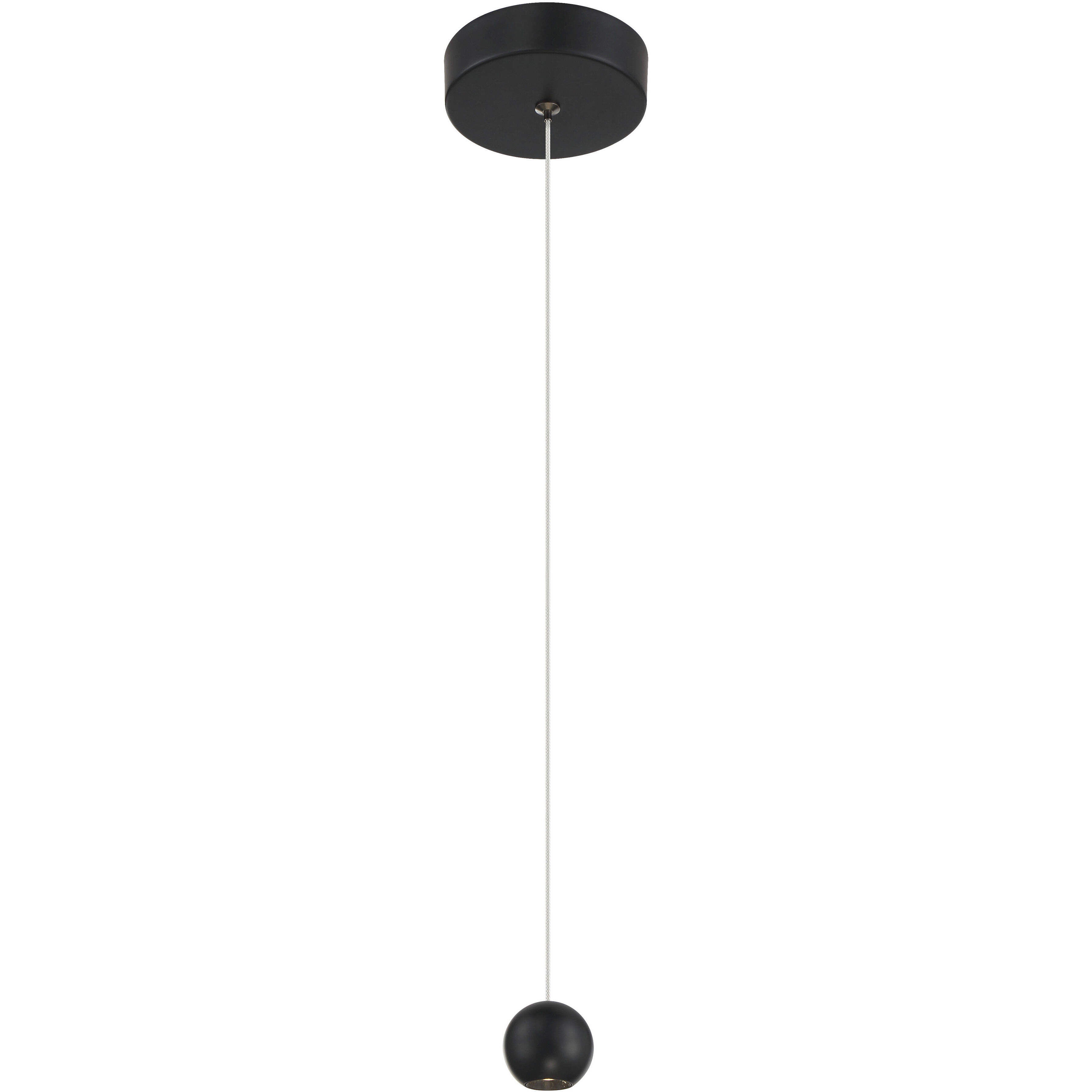 Itty LED 2 inch Coal Mini Pendant Ceiling Light